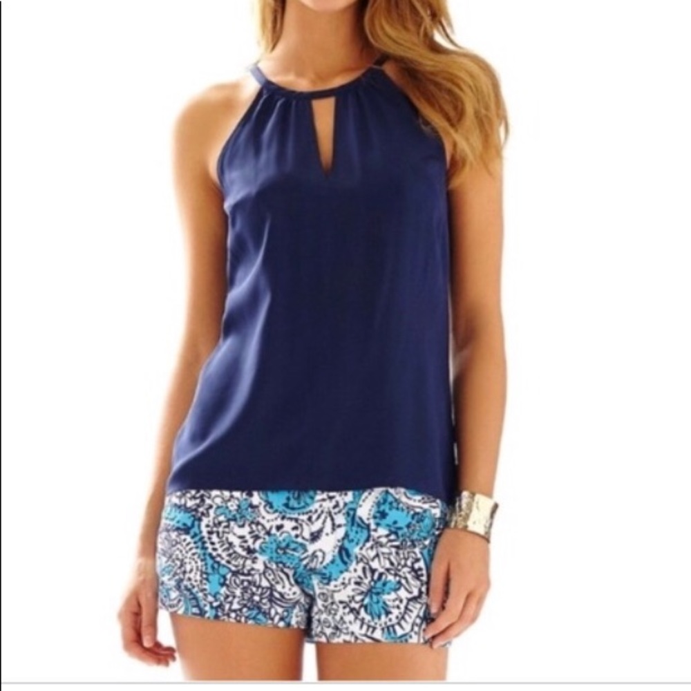 Lilly Pulitzer Walsh Short Hippy Hippy Shake Sz 2